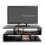 Klaxon Wooden TV Unit (Matte Finish, Black)